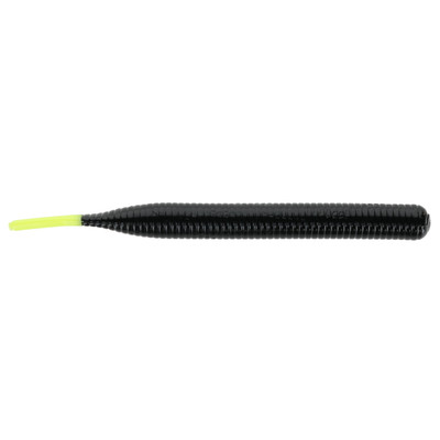 Bondy Bait Company Producer Worm Black - Chartreuse