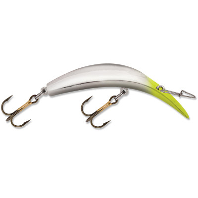 Luhr Jensen Kwikfish X-Treme Silver-Chartreuse Head