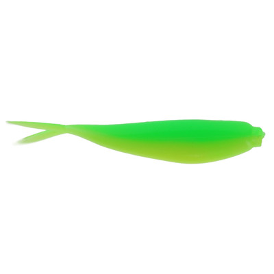BrushPile Jigs Zipper Soft Bait Glow Green
