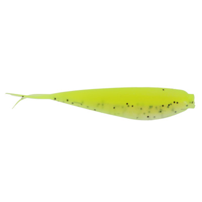 BrushPile Jigs Zipper Soft Bait Lemon Flash