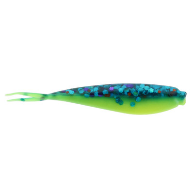 BrushPile Jigs Zipper Soft Bait Wyatt's Blue Magic