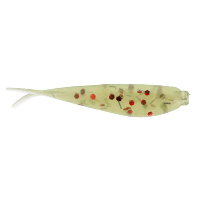 BrushPile Jigs Zipper Soft Bait Red Dawn
