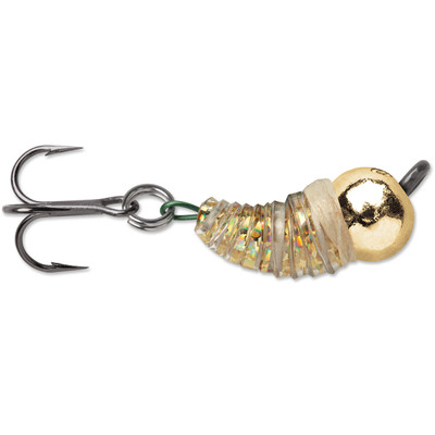 VMC Tungsten BugBite Ice Jig Gold Flash