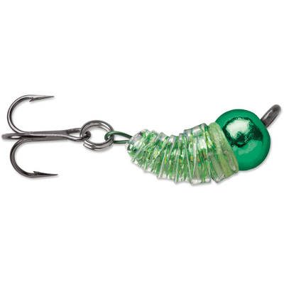 VMC Tungsten BugBite Ice Jig Green Flash