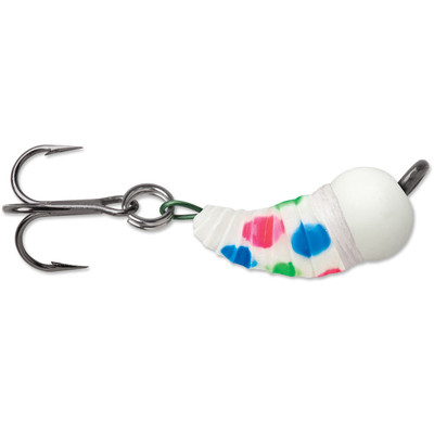 VMC Tungsten BugBite Ice Jig Glow Wonderbread