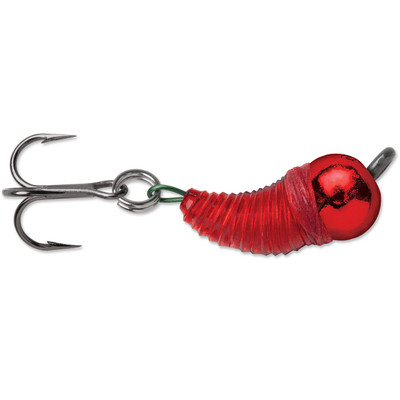 VMC Tungsten BugBite Ice Jig Metallic Red