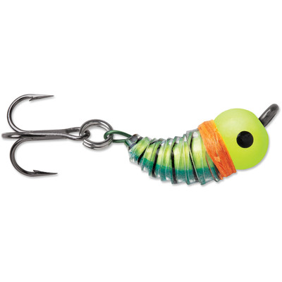VMC Tungsten BugBite Ice Jig Glow Firetiger