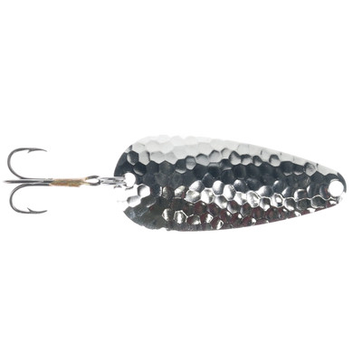 Double X Tackle Pot-O-Gold Casting Spoons Hammered Nickel