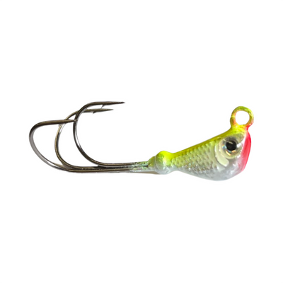 Mission Tackle Grabber Jig Head Chartreuse Shiner