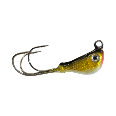 Mission Tackle Grabber Jig Head Gold Shiner