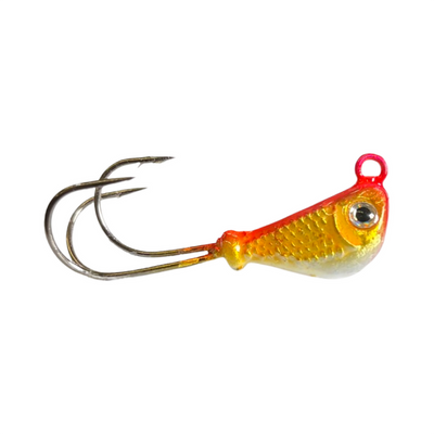 Mission Tackle Grabber Jig Head Gold Holo Pink
