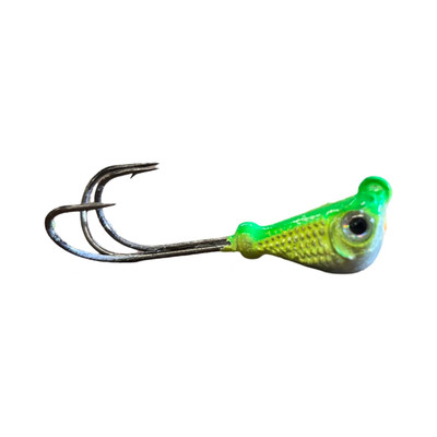 Mission Tackle Grabber Jig Head Glow Watermelon
