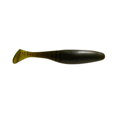 Fish Bum Raddletail Swimbait Green Pumpkin