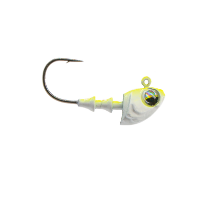6th Sense Crappie Jighead - Size 6 Chartreuse Minnow