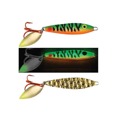 Moonshine Two-Faced Shiver Spoon Wild Perch
