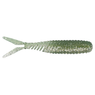 1 Standard Fishing Minnow1 Soft Bait Green Shad