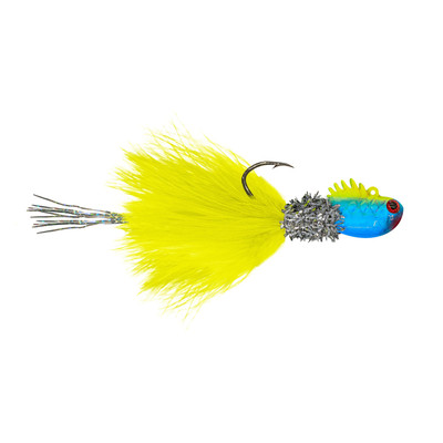 1Standard Fishing Minno4 Hair Jig Blue Charty