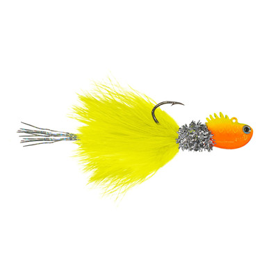 1Standard Fishing Minno4 Hair Jig Orange Slice