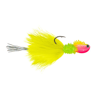 1Standard Fishing Minno4 Hair Jig Pink Charty
