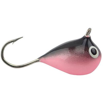 Fiskas Hand-Painted Wolfram Tungsten Jig UV Daylight Pink-Black