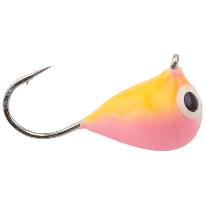 Fiskas Hand-Painted Wolfram Tungsten Jig UV Daylight Melon-Pink