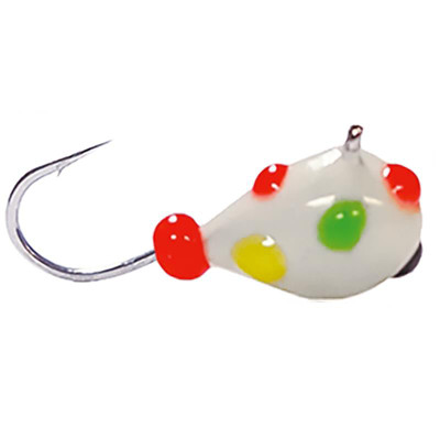 Fiskas Epoxy & Metallic Wolfram Tungsten Jig Wonder Bread Glow