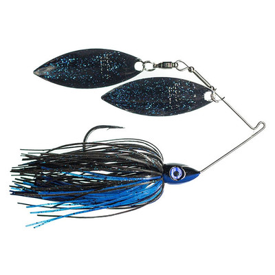 Nichols Lures Dirty Flake Spinnerbait Black Blue
