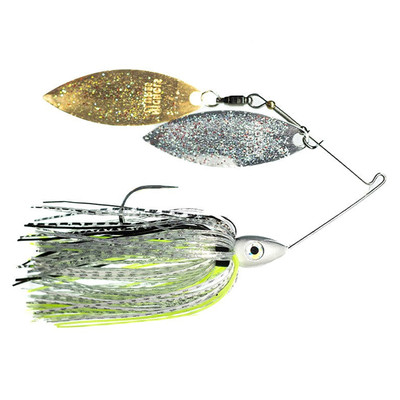 Nichols Lures Dirty Flake Spinnerbait Chartreuse Shad
