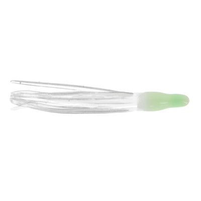Silver Horde Gold Star Hoochie UV Clear - Glow Head