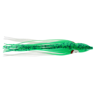 Silver Horde Gold Star Hoochie Glow Green Spatter Back