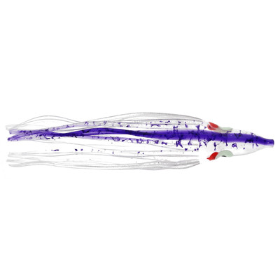 Silver Horde Gold Star Hoochie UV Purple Spatter Back