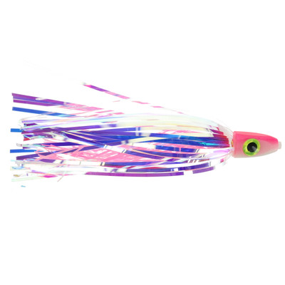 Silver Horde Ace Hi Trolling Fly Laser Pink Double Glow