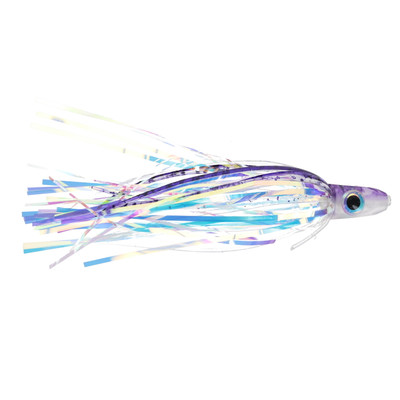 Silver Horde Ace Hi Trolling Fly UV Laser Purple Spatter Back