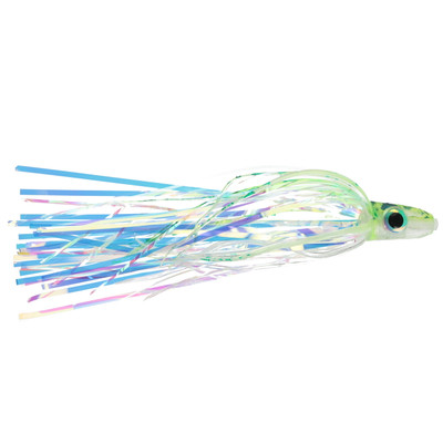 Silver Horde Ace Hi Trolling Fly UV Laser Chartreuse Spatter Back