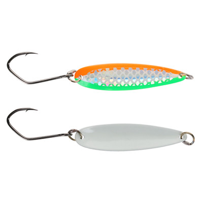 Silver Horde Kingfisher Trolling Spoon UV Glow Irish Flag