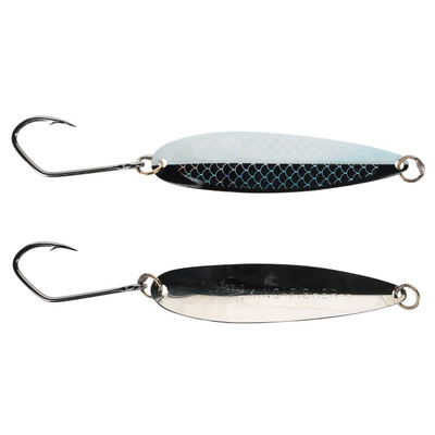 Silver Horde Kingfisher Trolling Spoon UV Cop Car
