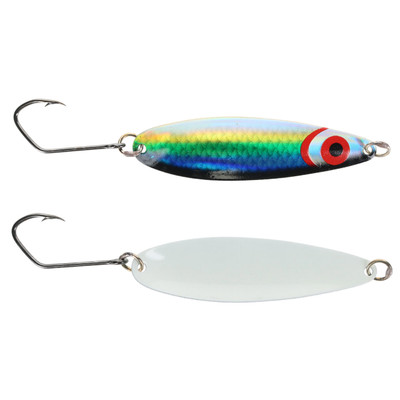 Silver Horde Kingfisher Lite Trolling Spoon UV Glow Salt Patrol