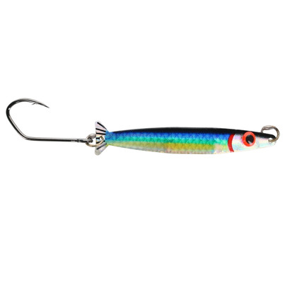 Silver Horde Coho Killer Trolling Spoon UV Glow Salt Patrol