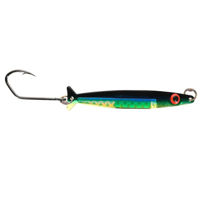 Silver Horde Coho Killer Trolling Spoon UV Gold Rush Herring Aide
