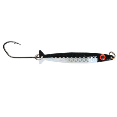 Silver Horde Coho Killer Trolling Spoon UV Glow Cookies N Cream