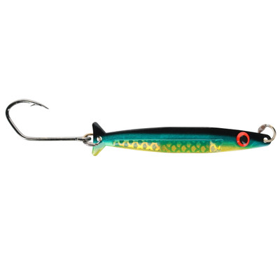 Silver Horde Coho Killer Trolling Spoon UV Silver Knight Herring Aide