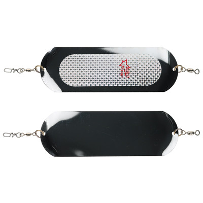 Silver Horde Dodger Chrome - Silver Spectra Scale Oval