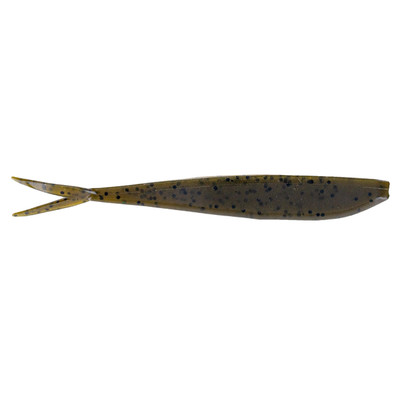 Big Bite Baits Scentsation Slim Minnow Soft Bait Green Pumpkin