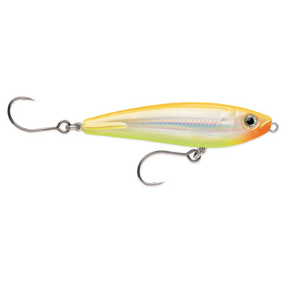 Rapala X-Rap Saltwater SubWalk Twitchbait Bone Chartreuse