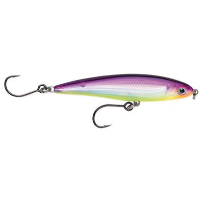 Rapala X-Rap Twitchin' Minnow Twitchbait Purple Chartreuse