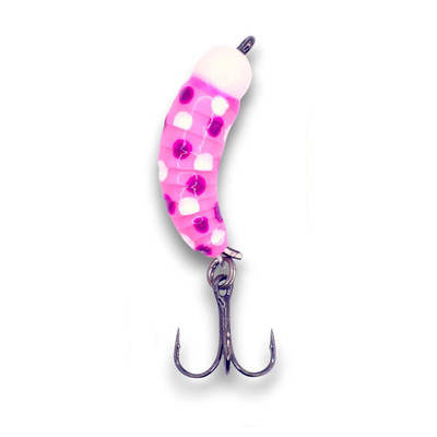 Kenders Tungsten Mighty Maggot XL Pink Wonderbread Glow