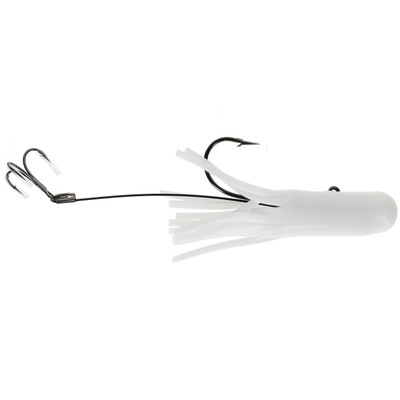 Mission Tackle Rigged Lake Trout Tube White