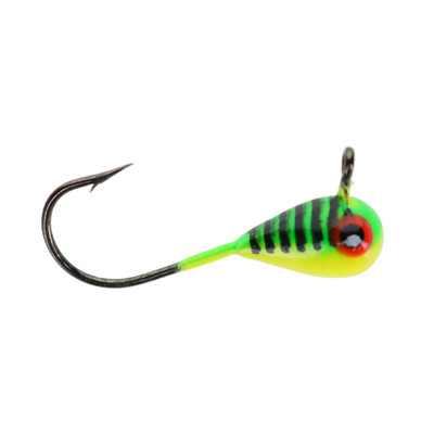 JB Lures Tungsten Double D Jig Firetiger Glow