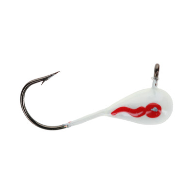 JB Lures Tungsten Double D Jig Glow Red Bloodline