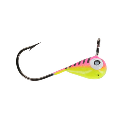 JB Lures Tungsten Double D Jig Glow Purple Tiger